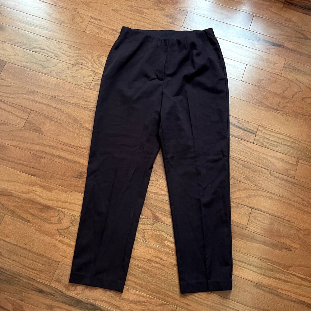 H&M Plum Purple Full Length Dress Work Pants Size 10